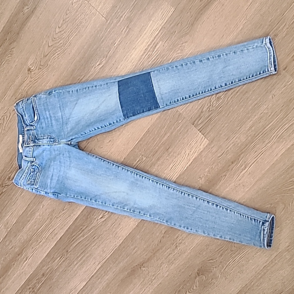 Levis 710 Super Skinny Patch Jeans
